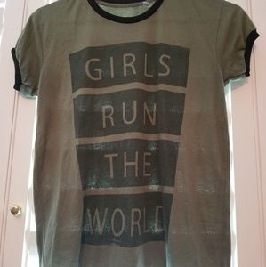 "Girls Run The World" Graphic Tee